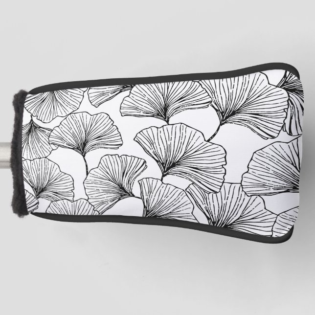 Blätter der Rose Golf Headcover (Vorderseite)