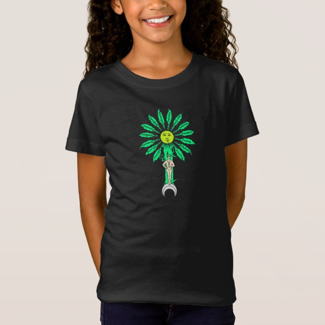 Blätter des Heiligen Baumes T-Shirt (Vorderseite)