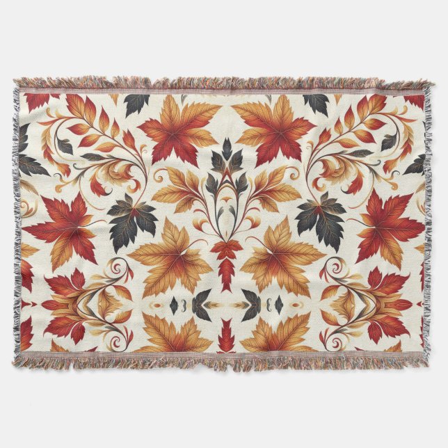 Blätter des Herbstes Decke (Vorderseite)