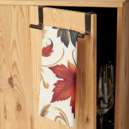 Blätter des Herbstes Geschirrtuch