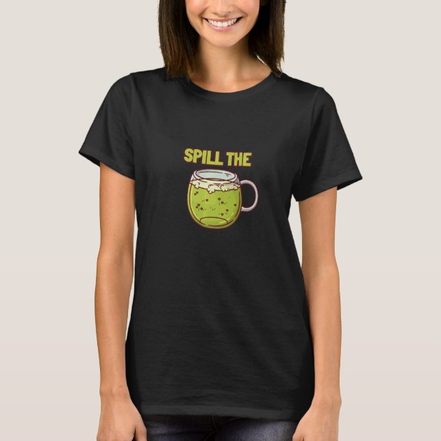 Blätter des Matcha Tea Matcha Tea T-Shirt (Vorderseite)