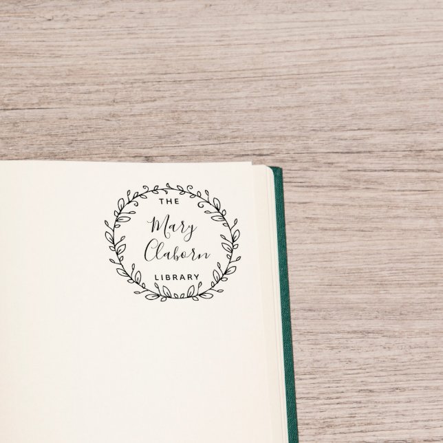 Blätter des modernen Individuellen Namens aus der  Gummistempel (Von Creator hochgeladen)