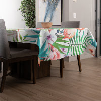 Blätter des tropischen Paradieses Flamingo Blume