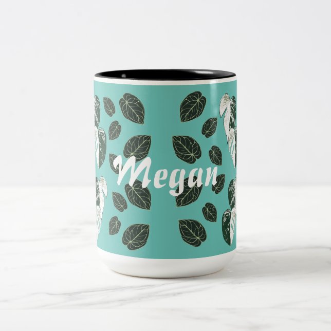 Blätter Dream Zweifarbige Tasse (Mittel)