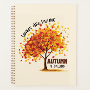 Blätter fallen, Herbst ruft - gemütlicher Fall Planer