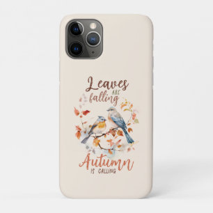 Blätter fallen - Whimsical Fall Birds & Foliage Case-Mate iPhone Hülle