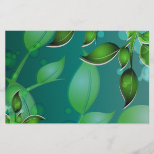 Blätter "Fresh Garden" Briefpapier
