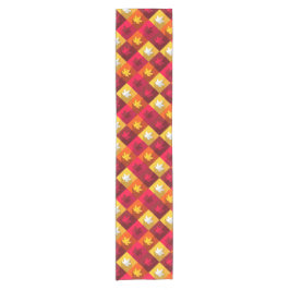 Blätter für die Herbstmaple - Helle Patchwork Kurzer Tischläufer