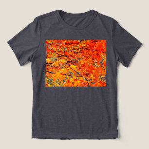 Blätter für die Herbstmaple T - Shirt