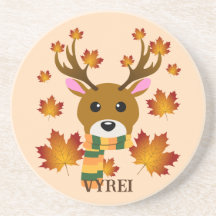 Blätter für Hirschkapelle im Herbst