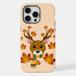 Blätter für Hirschkapelle im Herbst iPhone 15 Pro Max Hülle