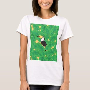 Blätter für Tukane und Bananen T-Shirt