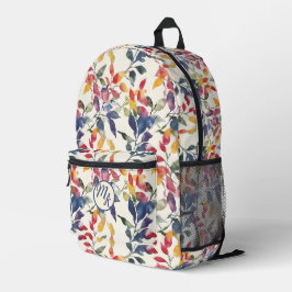 Blätter für Wasserfarben Bedruckter Rucksack
