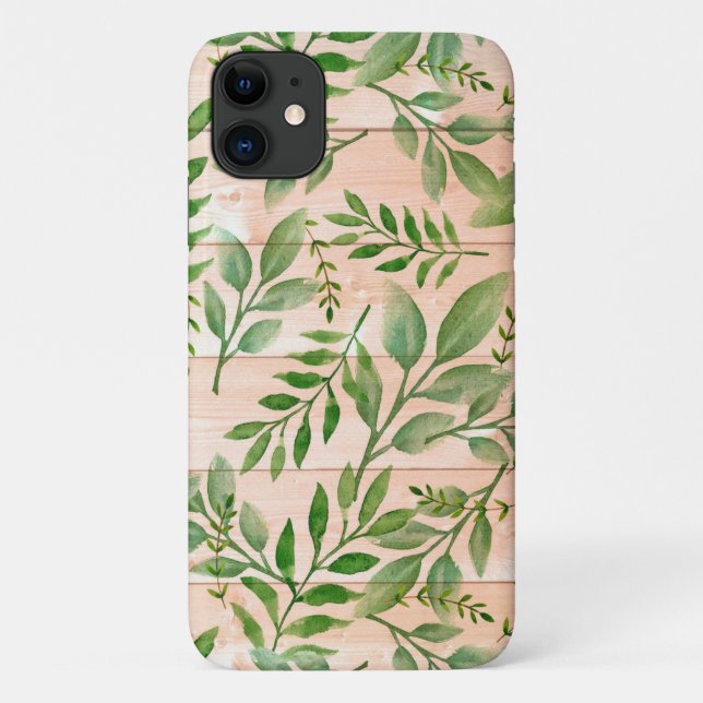 Blätter für Wasserfarben Case-Mate iPhone Hülle (Rückseite)