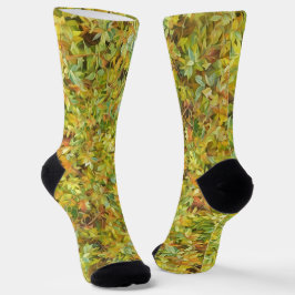 Blätter Herbst Kunst, Dichtung und Musik Socken