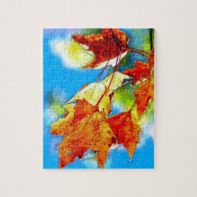 Blätter im Herbst (Vertikal)