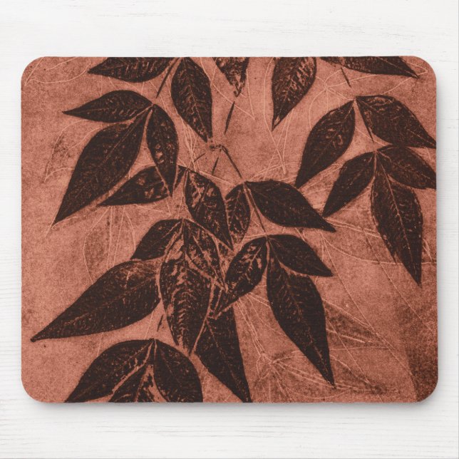 Blätter im Herbst Mousepad (Vorne)