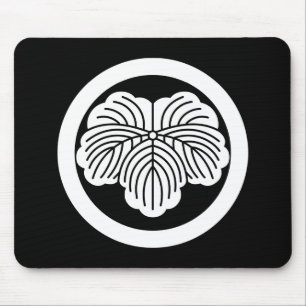 Blätter im Kreis Mousepad