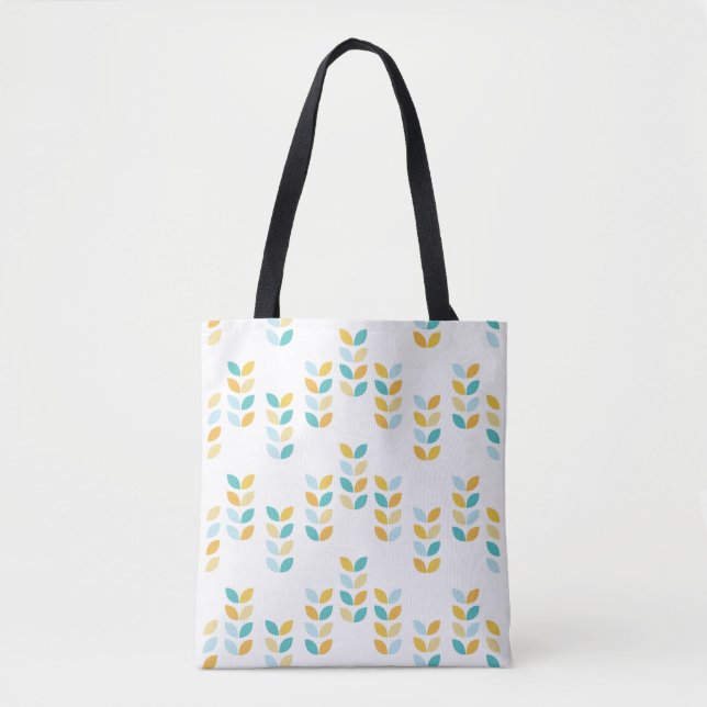 Blätter in Pastel Tasche (Vorderseite)