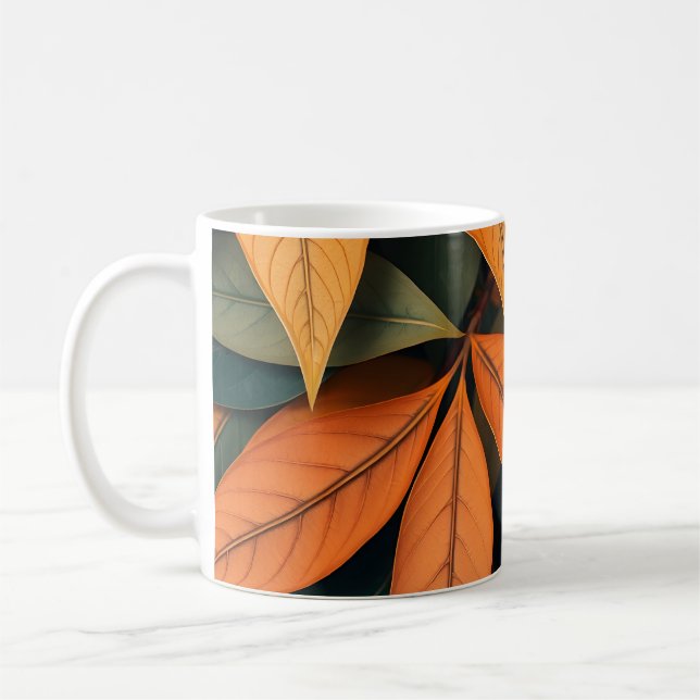 Blätter Kaffeetasse (Links)