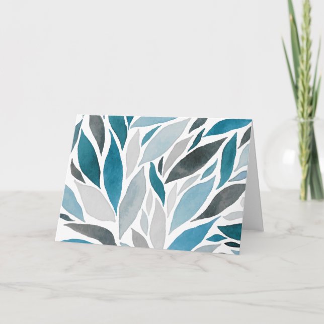 Blätter Karte (Vorderseite)