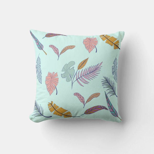 Blätter Kissen (Vorderseite)