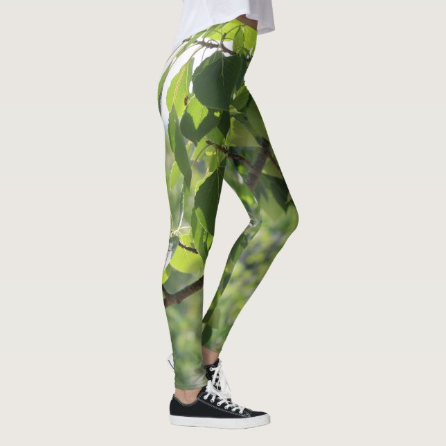 Blätter Leggings (Rechts)