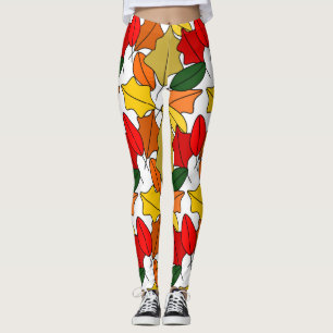Blätter Leggings