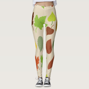 Blätter Leggings