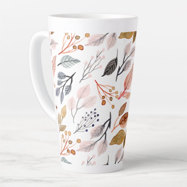 Blätter Milchtasse (Linke Ecke)