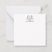 Blätter mit mit Monogramm Familiennamen Geblüht Sk