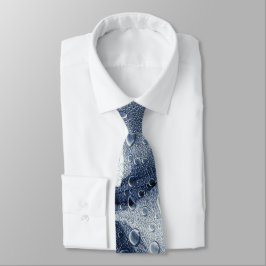 Blätter mit Raindrops Krawatte