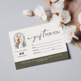 Blätter Moon Arch für Sie