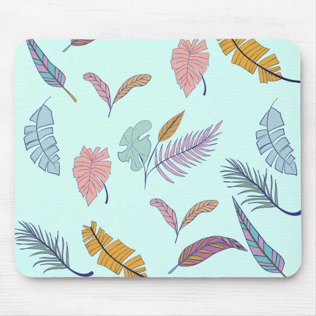 Blätter Mousepad (Vorne)