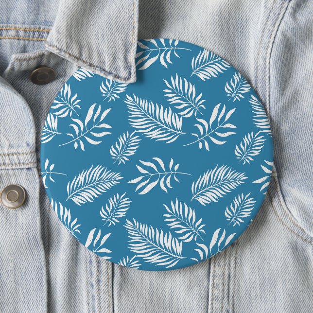 Blätter Muster 13 Button (Beispiel)