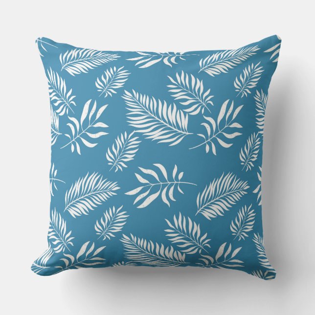 Blätter Muster 13 Kissen (Vorderseite)