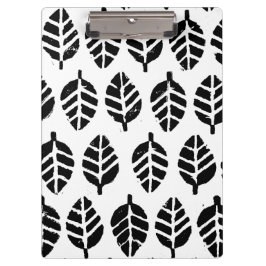 Blätter Muster Potato Druck Klemmbrett
