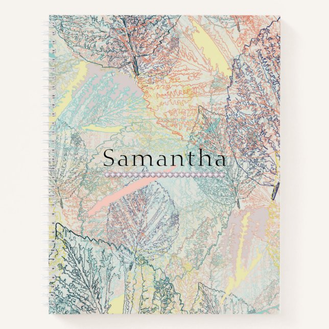 Blätter. Notizbuch (Vorderseite)