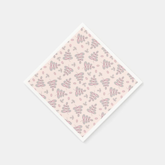Blätter Papier Napkins Serviette (Ecke)