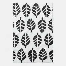 Blätter Pattern Potato Print Kitchen Handtücher
