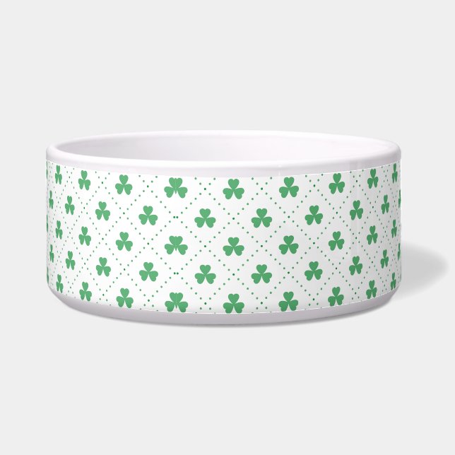 Blätter Pattern St. Patrick's Day-23223 Napf (Vorderseite)