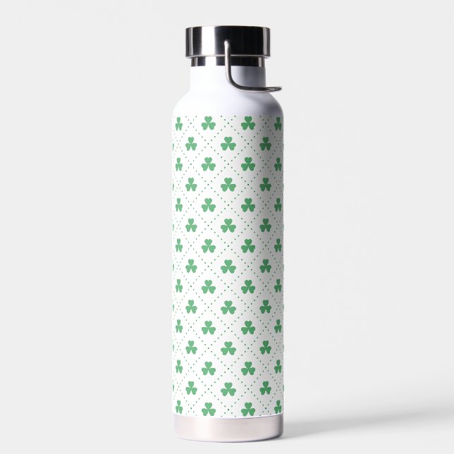 Blätter Pattern St. Patrick's Day-23223 Trinkflasche (Links)