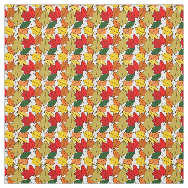 Blätter Stoff (Muster)