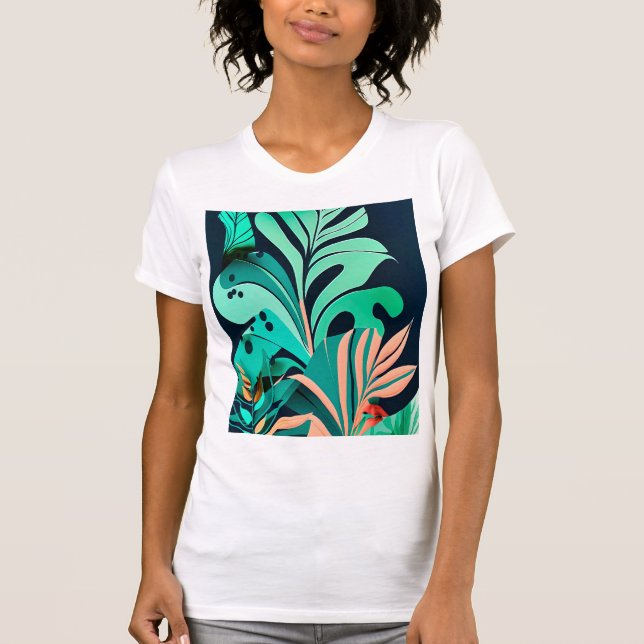 Blätter T-Shirt (Vorderseite)