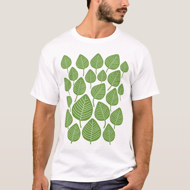 Blätter T-Shirt (Vorderseite)