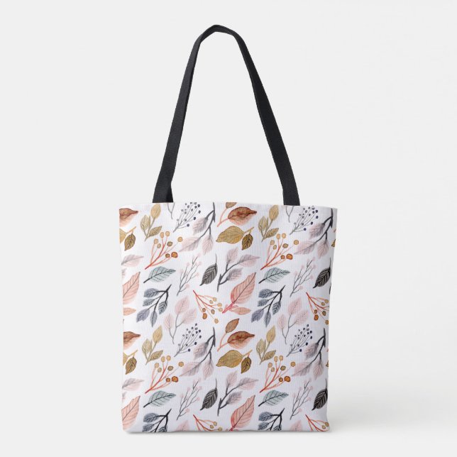 Blätter Tasche (Rückseite)