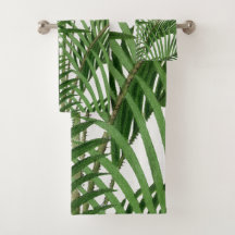 Blätter Tropical Greenery Watercolor Palm Tree