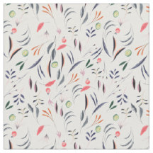 Blätter und Federn Muster