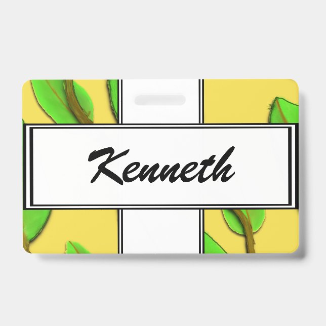 Blätter von Kenneth Yoncich Ausweis (Vorderseite)