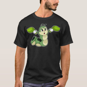 Blätter zur Raupe T-Shirt